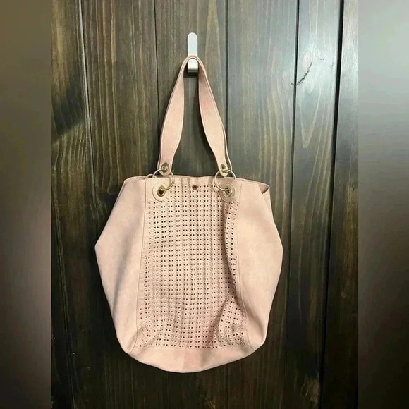 Steve Madden Large Perforated Tote - Picture 3 of 3
